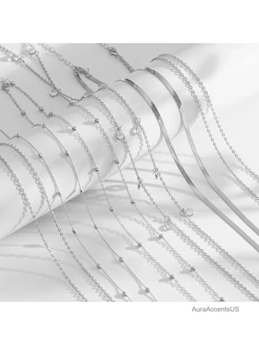 8Pcs Waist Chain Set 18K Gold Plated Belly Chain Layered Body Chain Jewelry for